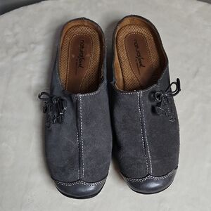 Natural Soul Gray Loafers Slip-Ons Comfortable